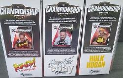 Eaglemoss Wwe Championship Collection Figures X11 Hulk Hogan Ronda Joe Kurt Zayn