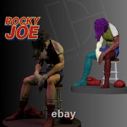 FAN Art ACTION FIGURES 3D ROCKY JOE RING in Resin & Pla KIT