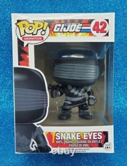 Funko Pop Animation G. I. Joe #42 Snake Eyes Vaulted Vinyl Figurefast Post