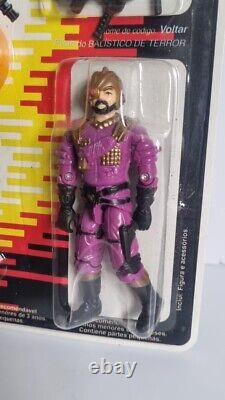 G. I. GI Joe Commandos Em Acao Mestre Rapina Voltar Figure Brazil 1993 New Cased