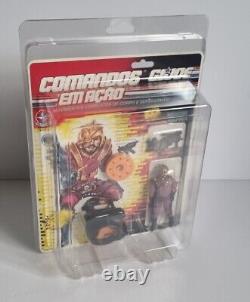 G. I. GI Joe Commandos Em Acao Mestre Rapina Voltar Figure Brazil 1993 New Cased