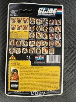 G. I. JOE 1990 Psyche Out Tiger Force (Psico) Europe Exclusive G. I. JOE 1990 Psyche Out Tiger Force (Psico) Europe Exclusive