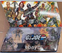 G. I. JOE 5 Figure 25 Anniversary Box Set Duke Scarlett Snake Eyes Roadblock GunHo