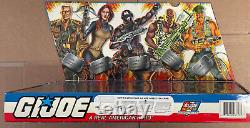 G. I. JOE 5 Figure 25 Anniversary Box Set Duke Scarlett Snake Eyes Roadblock GunHo