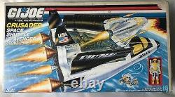 G I JOE ARAH Crusader Space Shuttle 1987 Hasbro with original box