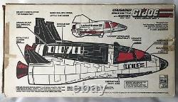 G I JOE ARAH Crusader Space Shuttle 1987 Hasbro with original box