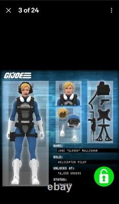 G. I. JOE CLASSIFIED SERIES HASLAB DRAGONFLY New In Box With All Tiers Unlocked