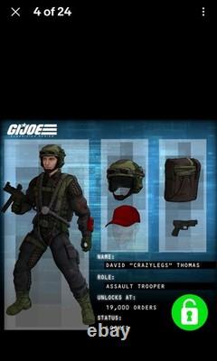 G. I. JOE CLASSIFIED SERIES HASLAB DRAGONFLY New In Box With All Tiers Unlocked