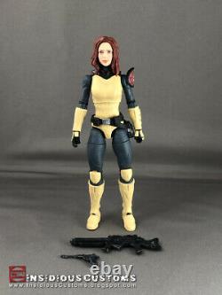 G. I. JOE Classified Scarlett CUSTOM Classic Colors Female Action Figure Hasbro