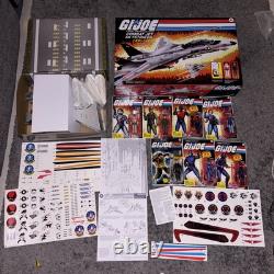G. I. JOE Combat Jet Skystriker XP-14F new sealed 7 figures plus accessories