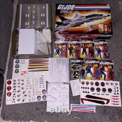 G. I. JOE Combat Jet Skystriker XP-14F new sealed 7 figures plus accessories