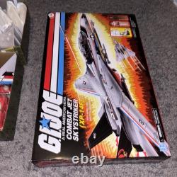 G. I. JOE Combat Jet Skystriker XP-14F new sealed 7 figures plus accessories