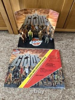G. I. JOE EARLY BIRD CERTIFICATE PACKAGE. 4 Promo Figures+display 1997 Hasbro Rare