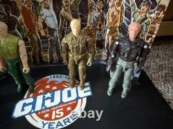 G. I. JOE EARLY BIRD CERTIFICATE PACKAGE. 4 Promo Figures+display 1997 Hasbro Rare