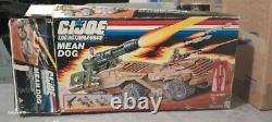 G. I. JOE, MEAN DOG Vehicle & Figures & Accessories, Boxed, 95% complete