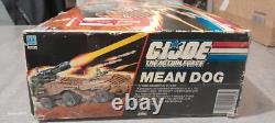 G. I. JOE, MEAN DOG Vehicle & Figures & Accessories, Boxed, 95% complete