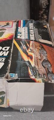 G. I. JOE, MEAN DOG Vehicle & Figures & Accessories, Boxed, 95% complete