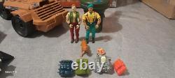 G. I. JOE, MEAN DOG Vehicle & Figures & Accessories, Boxed, 95% complete