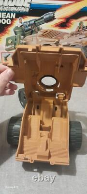 G. I. JOE, MEAN DOG Vehicle & Figures & Accessories, Boxed, 95% complete