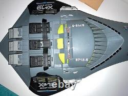 G. I. JOE Phantom X-19 1988 and box missing some parts