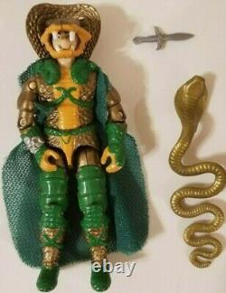 G. I. JOE SERPENTOR with'NEW SEALED BAGS AIR CHARIOT' in box. ARAH HASBRO 1986