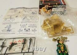 G. I. JOE SERPENTOR with'NEW SEALED BAGS AIR CHARIOT' in box. ARAH HASBRO 1986