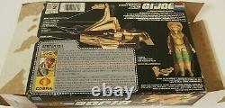 G. I. JOE SERPENTOR with'NEW SEALED BAGS AIR CHARIOT' in box. ARAH HASBRO 1986