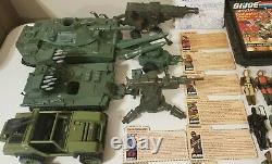 G. I. JOE Vintage lot Action FiguresSnake EyesScarlettStalkerZapCobraHASBRO