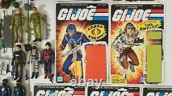 G. I. JOE Vintage lot Action FiguresSnake EyesScarlettStalkerZapCobraHASBRO