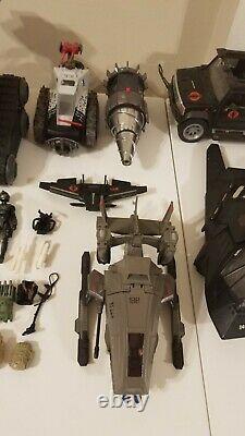 G. I. JOE lot Figures & Vehicles HISS TANK Storm Shadow Snake Eyes Destro HASBRO