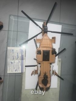 G. I. Joe 1986 Tomahawk Helicopter with Lift-Ticket, Instructions & File Card