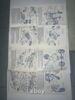 G. I. Joe 1986 Tomahawk Helicopter with Lift-Ticket, Instructions & File Card
