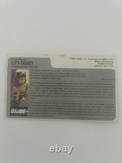G. I. Joe 1986 Tomahawk Helicopter with Lift-Ticket, Instructions & File Card
