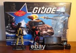 G. I Joe 50th SDCC Danger at Docks Flint, Eel, Brown VAMP, Night Landing GI 2014