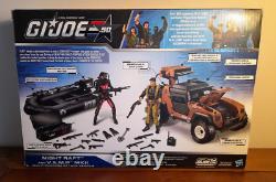 G. I Joe 50th SDCC Danger at Docks Flint, Eel, Brown VAMP, Night Landing GI 2014