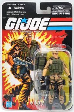 G. I. Joe A Real American Hero SAW Machine Gunner Repeater Figure 2014 Hasbro New