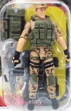 G. I. Joe A Real American Hero SAW Machine Gunner Repeater Figure 2014 Hasbro New