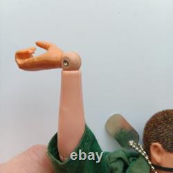 G. I. Joe Action Figure 1964 12 England Palitoy Adventure Team, Flocked Hair