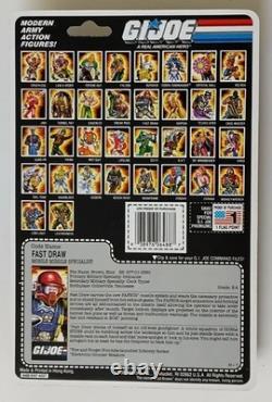 G. I. Joe Action Force Figure 1987 Fast Draw MOC
