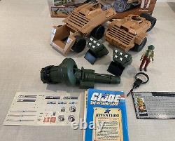 G. I. Joe Action force Mean Dog recon vehicle set 1989 hasbro unused contents