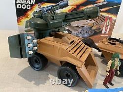 G. I. Joe Action force Mean Dog recon vehicle set 1989 hasbro unused contents