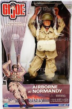 G I Joe Airborne At Normandy Action Figure Blonde Hasbro 1999 #81571 NEW