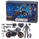 G. I. Joe Classified Night Force Shockwave Cycle And Night Pursuit