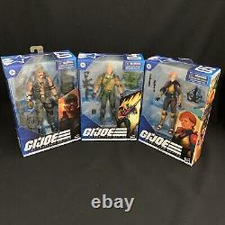 G. I. Joe Classified Series 6 Figures Duke #04 Gung Ho #07 Scarlett #04 Job Lot