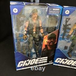 G. I. Joe Classified Series 6 Figures Duke #04 Gung Ho #07 Scarlett #04 Job Lot