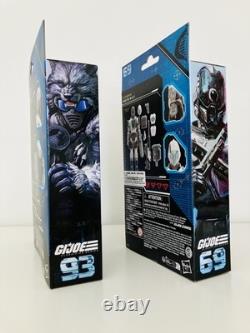 G. I. Joe Classified Series Cobra Snow Serpent and Acrtic B. A. T Brand New