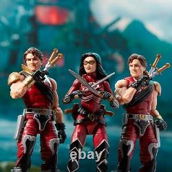 G. I. Joe Classified Series Crimson Strike Team Baroness, Tomax, Xamot 82 Hasbro