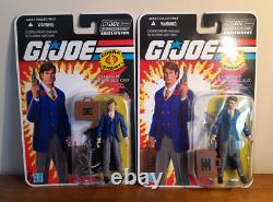 G. I Joe Club FSS Xamot & Tomax (Business Suits) complete w OPEN BOXES GI