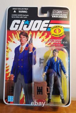 G. I Joe Club FSS Xamot & Tomax (Business Suits) complete w OPEN BOXES GI