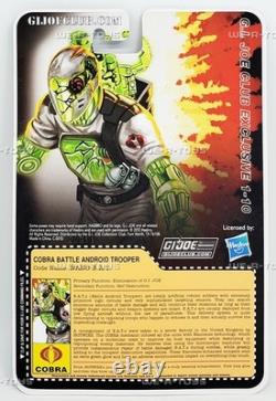 G. I. Joe Cobra Battle Android Trooper Code Name NANO-B. A. T. Action Figure